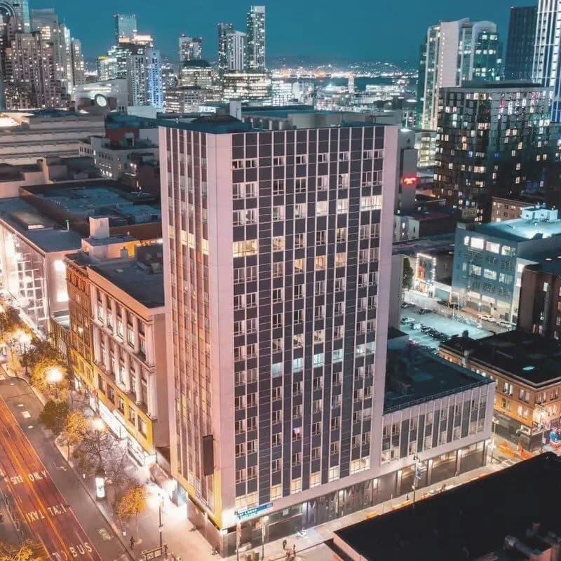 Frontier Tower — a 16th-floor high-rise in San Francisco