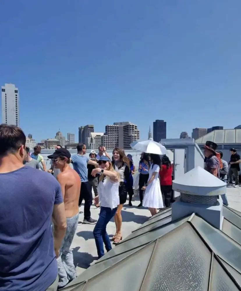 Hotel bathroom with modern amenities